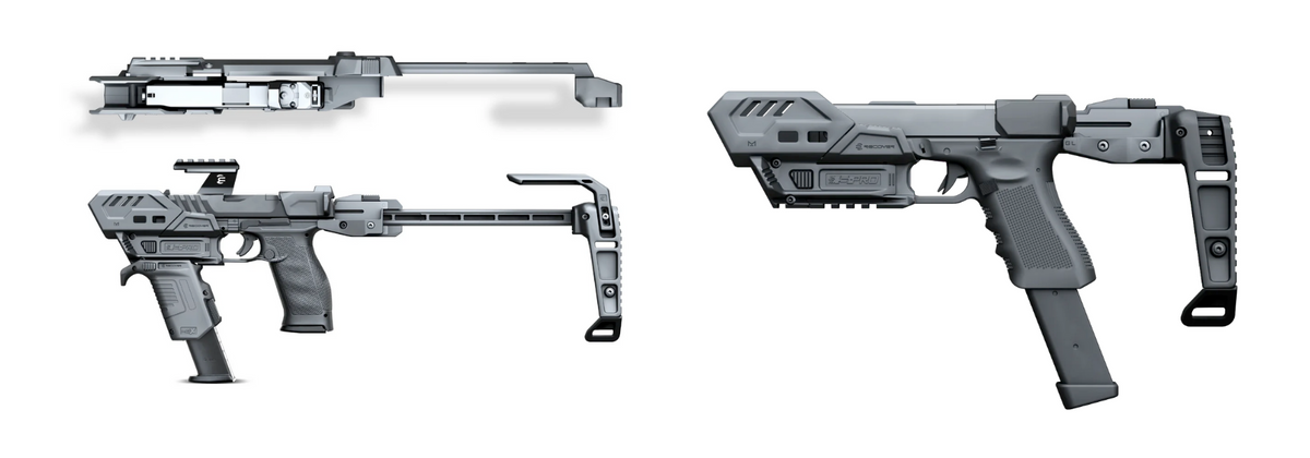 S-PRO Multi-Platform Pistol Stabilizer Kit