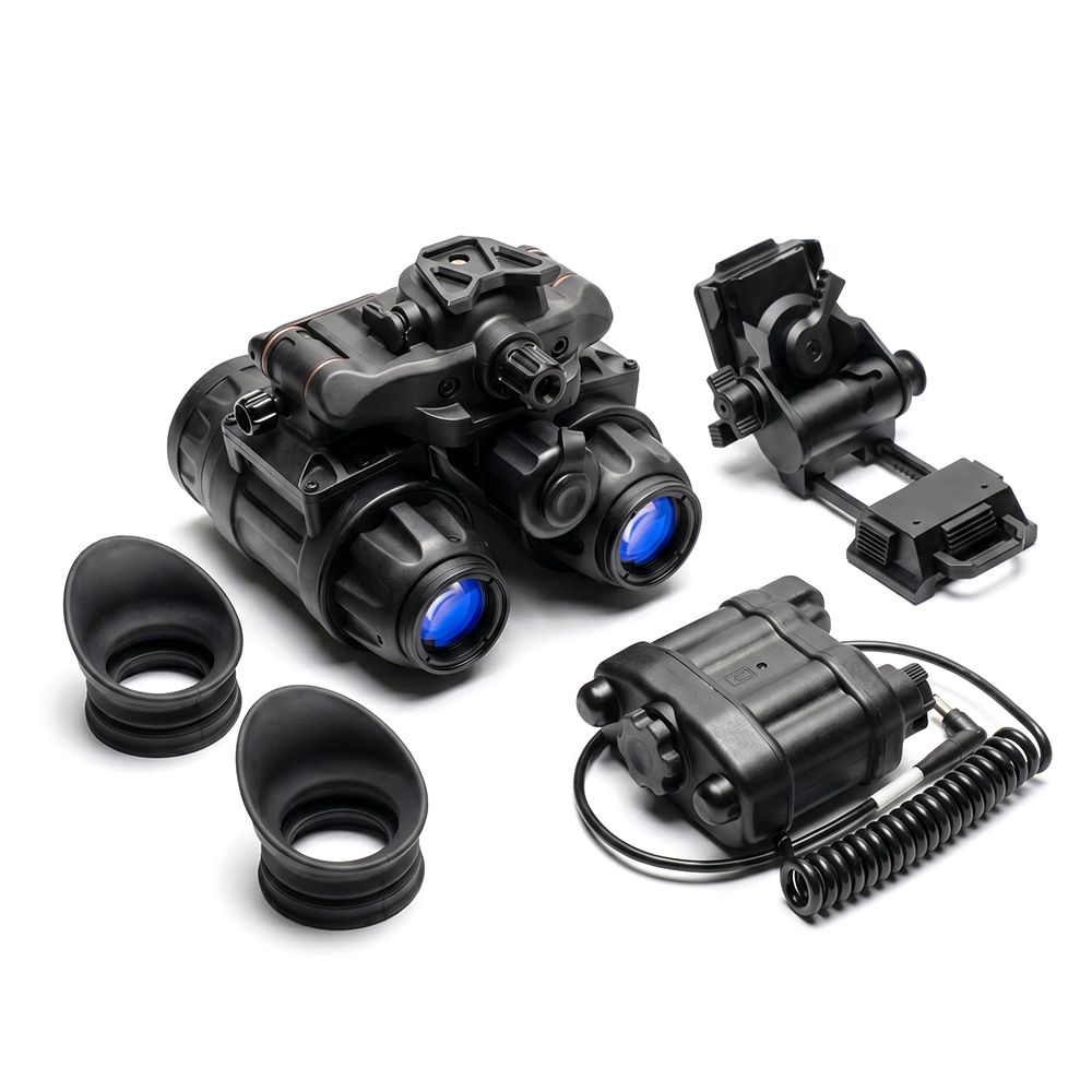 PVS-31 PRO Gen 2+ Autogated/Manual Gain Dual Night Vision Binocular w/ G24 Mount & Battery Pack