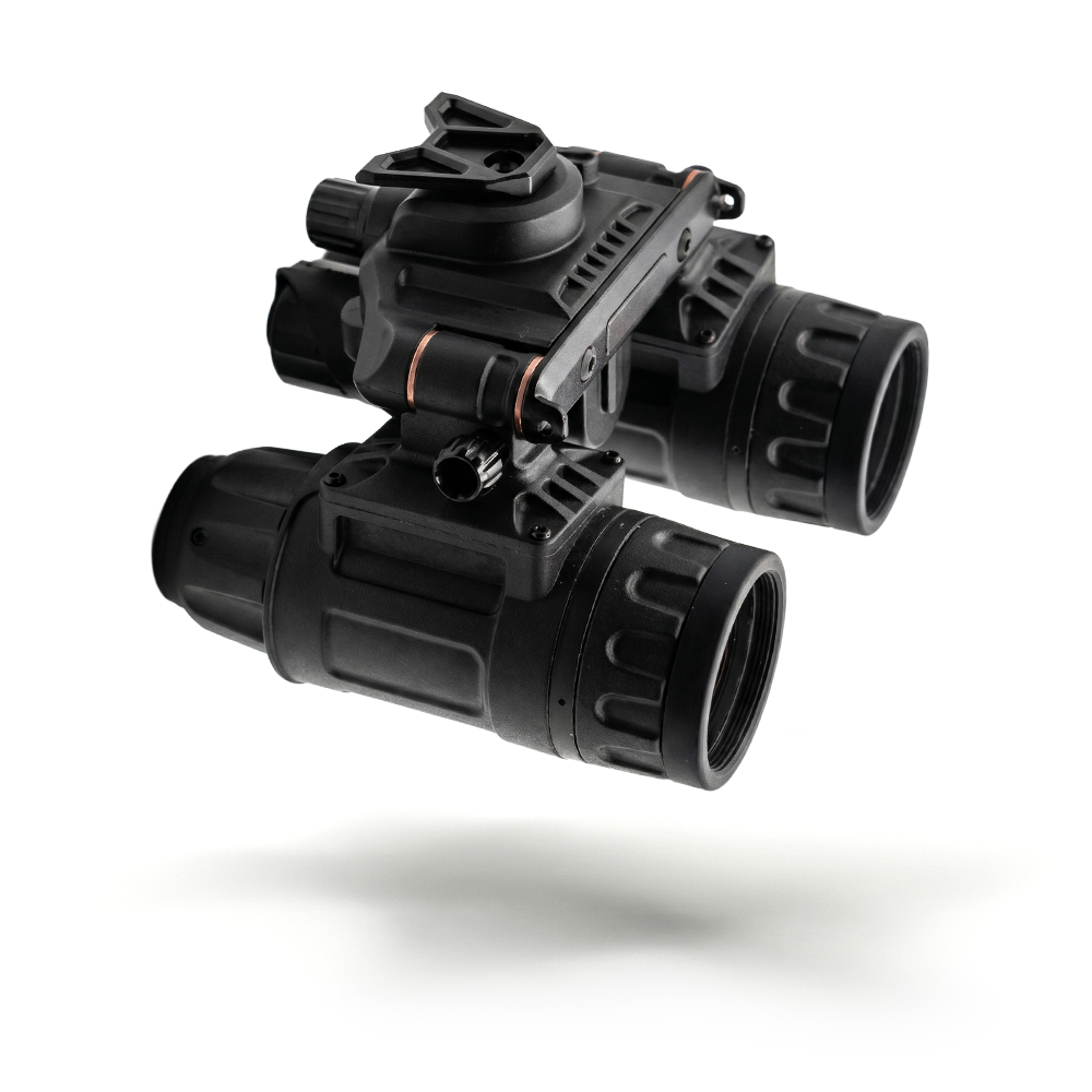 PVS-31 PRO Gen 2+ Autogated/Manual Gain Dual Night Vision Binocular w/ G24 Mount & Battery Pack